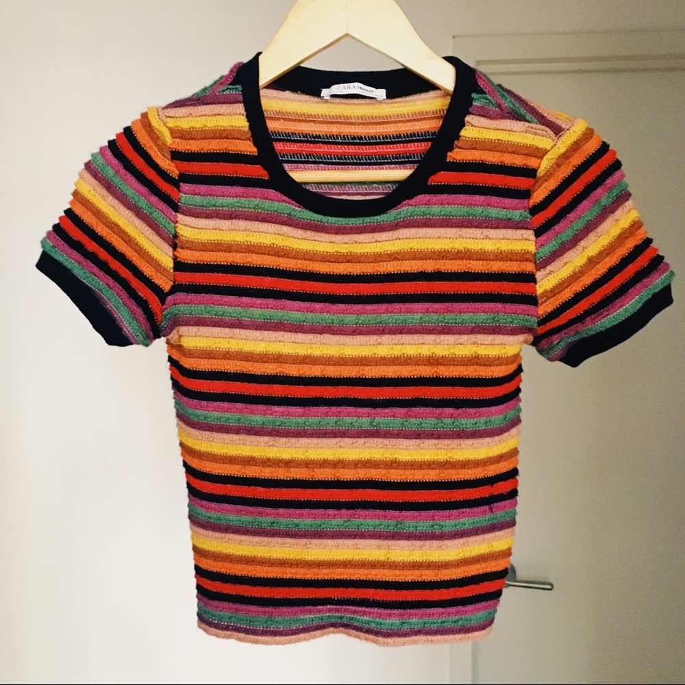 Cute Zara Retro Top